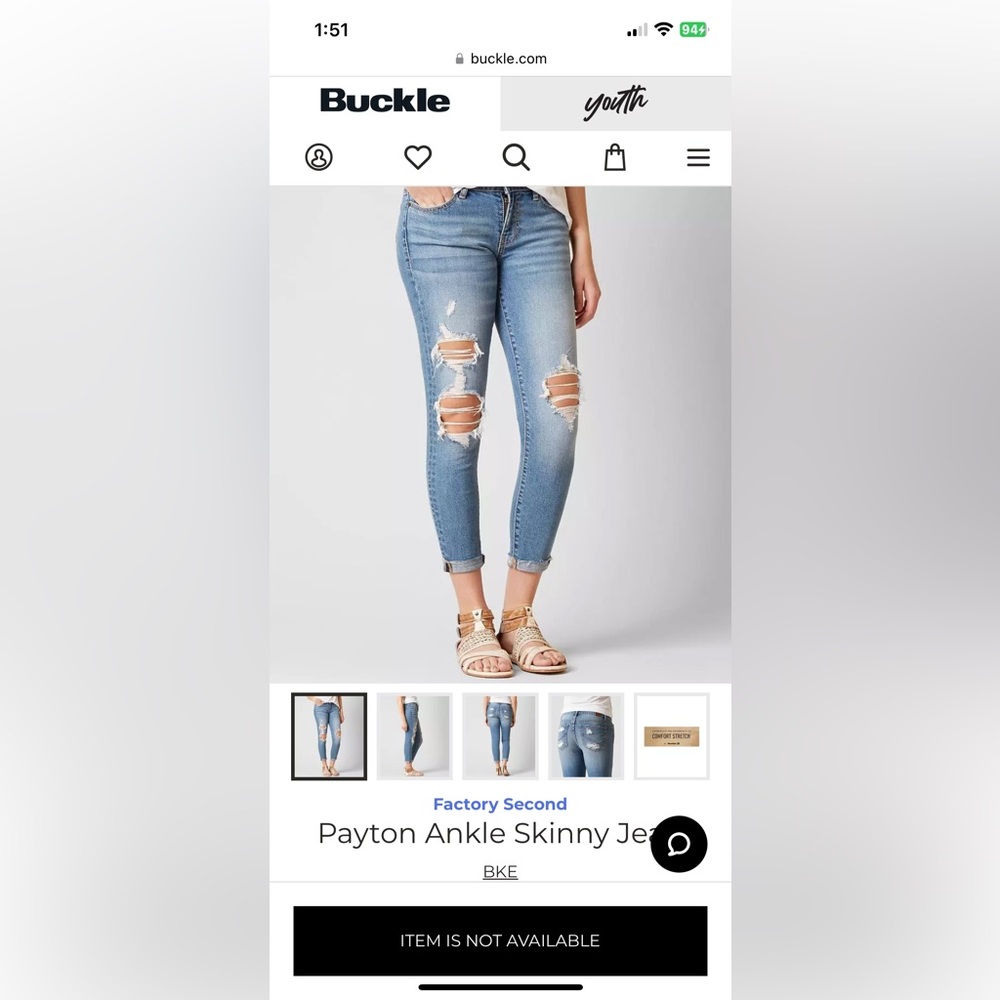 BKE Payton Ankle Skinny Jean